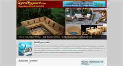 Desktop Screenshot of java-export.com